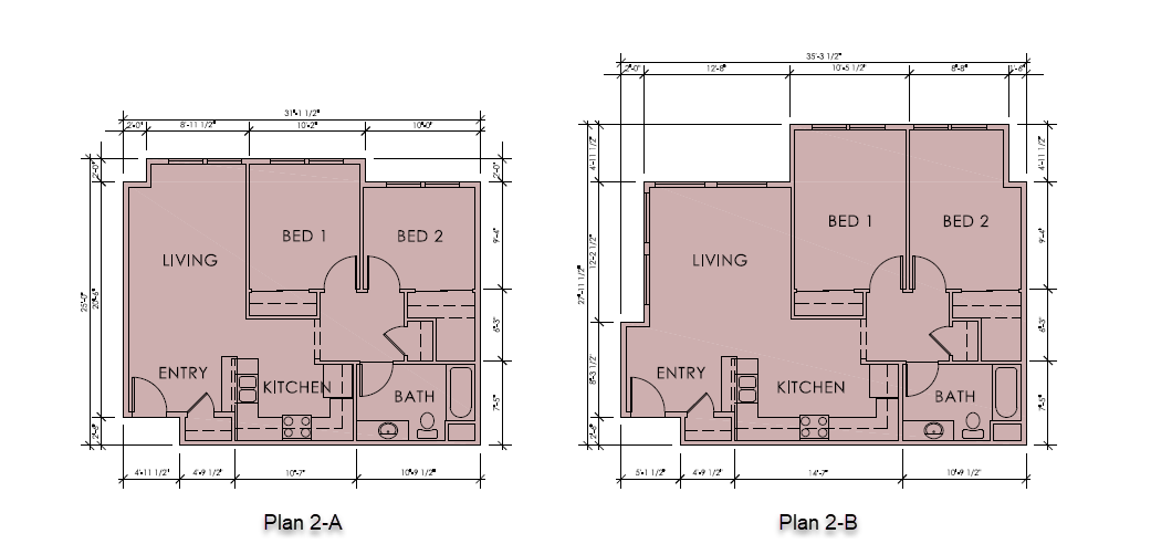 a floor plan of a room